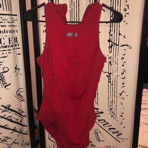 COPY - Arena swimsuit red